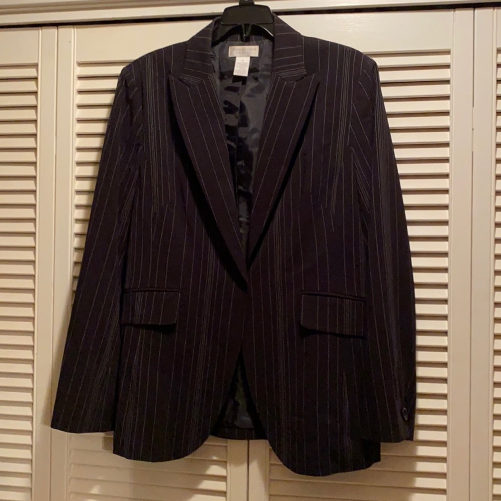 Pin-striped Jacket Size 14